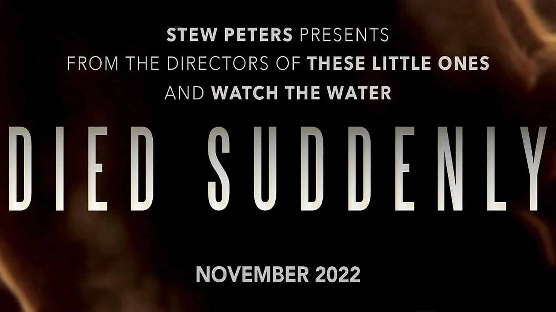 WORLD PREMIERE!!! DIED SUDDENLY - MUST WATCH!!! - Fringe News